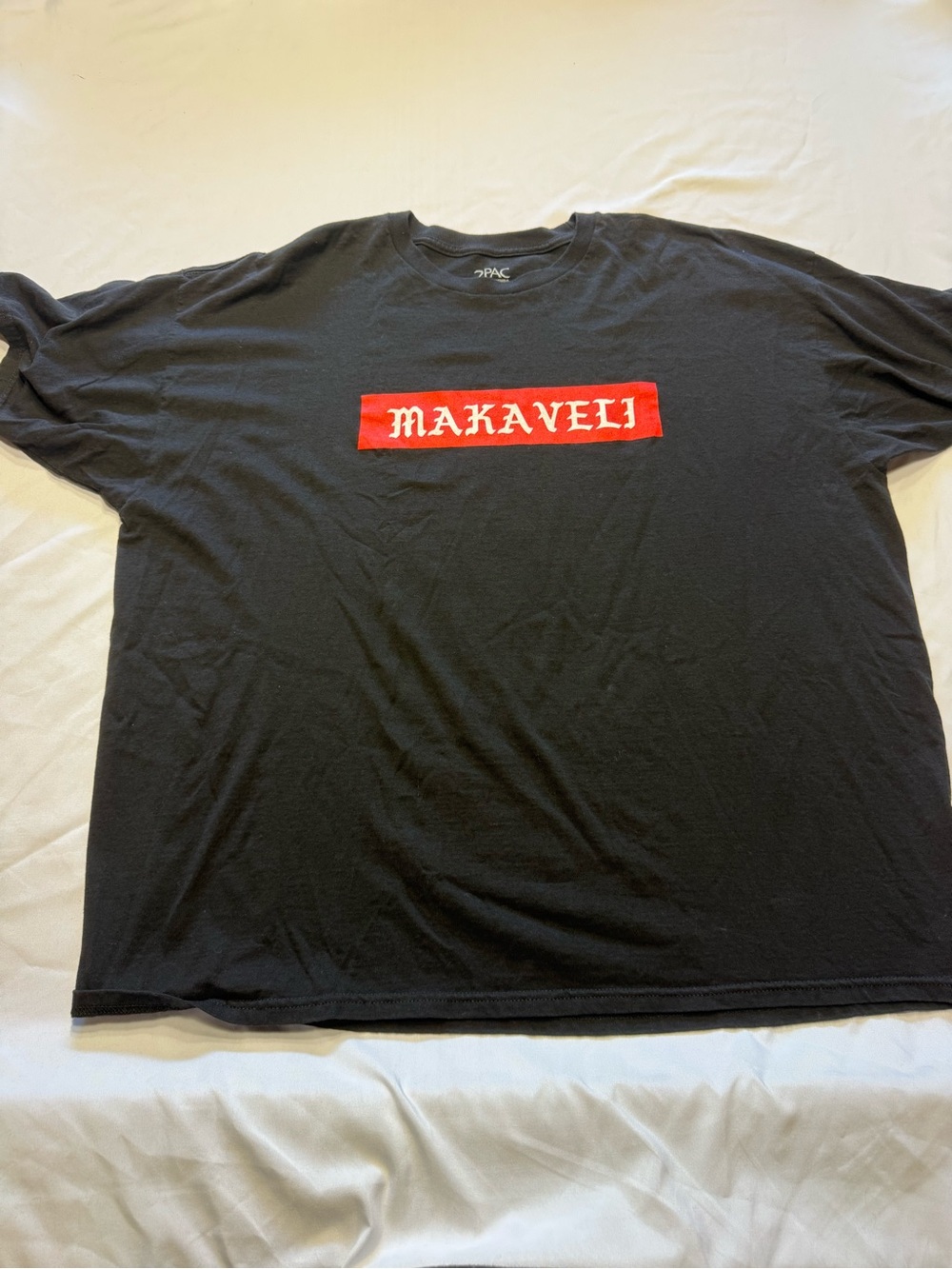 Logo Short Sleeve Tee - Black with Red Graphic